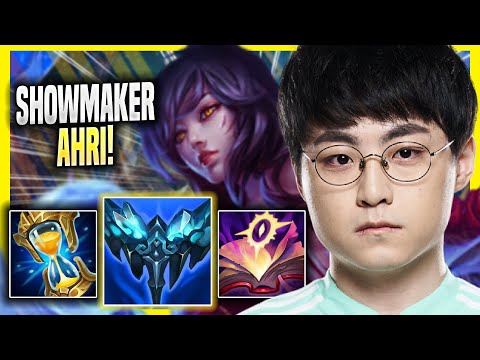 SHOWMAKER IS A GOD WITH AHRI! - DK ShowMaker Plays Ahri MID vs Twisted Fate! | Season 2022