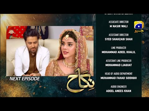 Nikah Episode 52 To Last Promo || Nikah Ep 52 Teaser || Nikah 52 EP || Geo786K