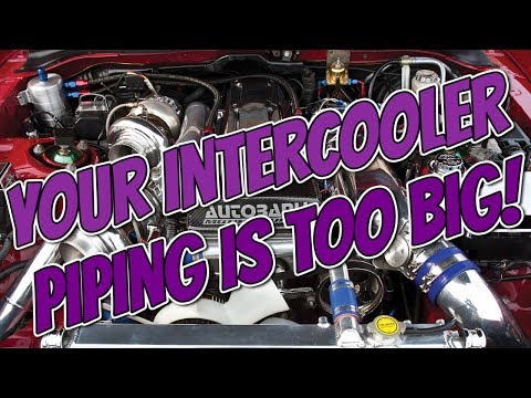How to choose the right size intercooler piping