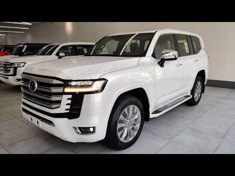 NEW 2022 Toyota Land Cruiser VX.R 70th White Color - Twin Turbo Land Cruiser | Exterior and Interior