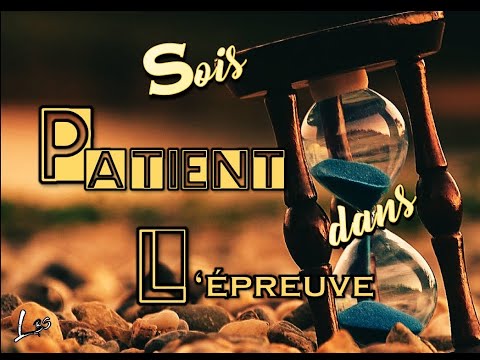 Pasteur Salvatore Gentile - Sois patient dans les temps d'épreuves