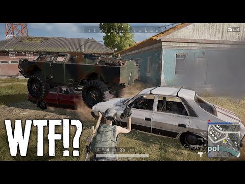 CRAZY BRDM-2 CHASE & BRIDGE BLOCK OF DEATH! (Playerunknown's Battlegrounds)