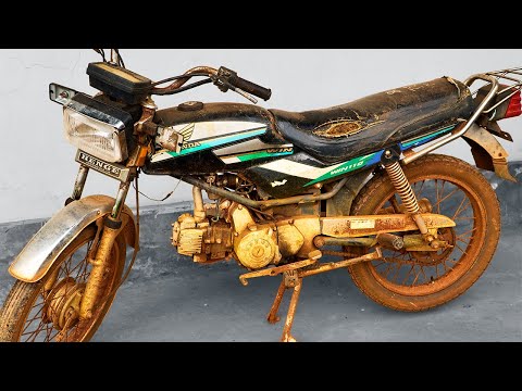 HONDA WIN 100CC Full Restoration | Restoration Abandoned HONDA 100CC Motorcycle