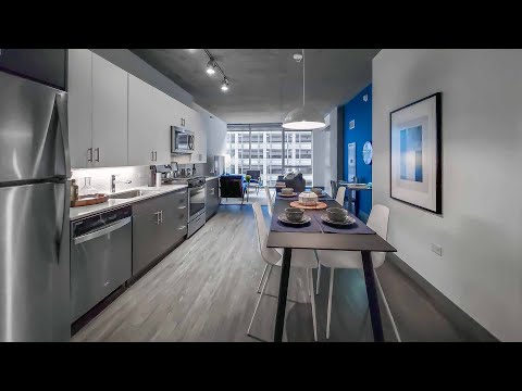 An -08 one-bedroom model at the Loop’s new Parkline Chicago An -08 one-bedroom model at the Loop’s new Parkline Chicago