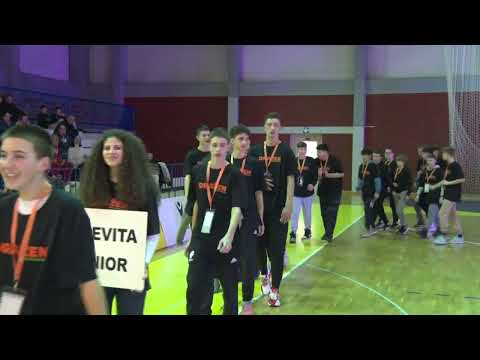 Svečano otvorenje 21. Božićnog Kupa Dubrava 2024. u kategorija dječaka U13- Košarkaški klub Dubrava