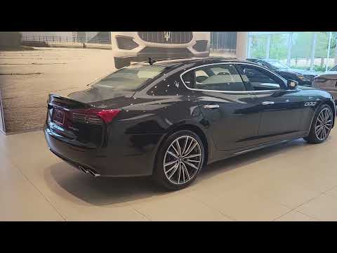 2022 Maserati Quattroporte GT Nero Ribelle/Nero @boardwalkautogroup