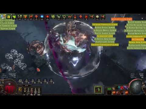 Path of Exile 3.21 - Deadeye MF Magicfind 100% Delirium , Lightning Arrow