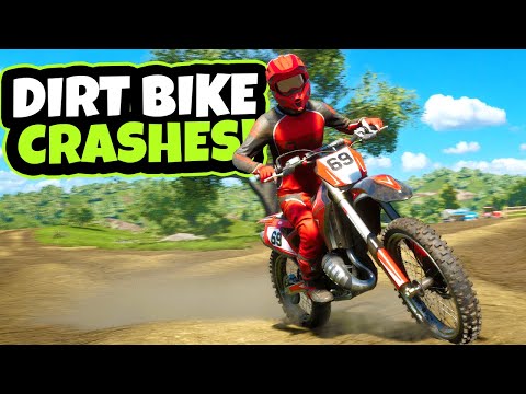 AWESOME OFFROAD DIRT BIKE RACING & CRASHING! (MX VS ATV Legends)