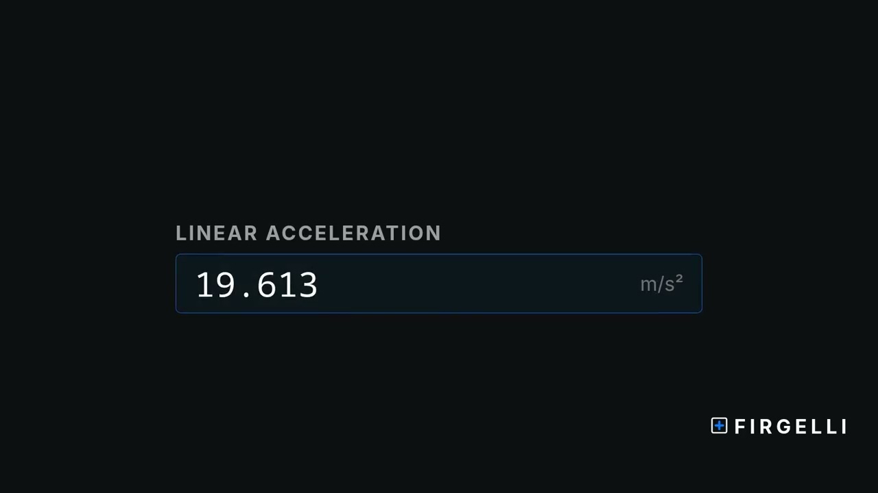 G Force Interactive Calculator