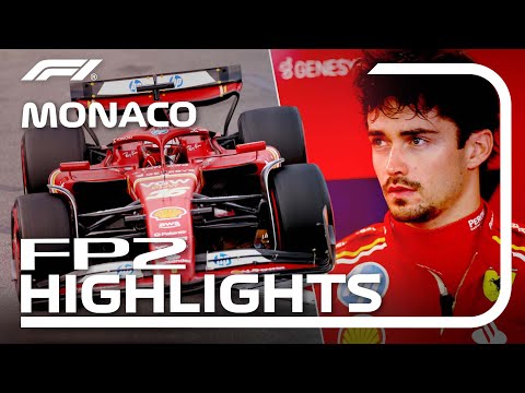 F1 2024 第8戦モナコGP FP2ハイライト動画