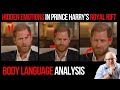 Hidden Emotions In Prince Harry S Royal Rift Interview Body Language Analysis