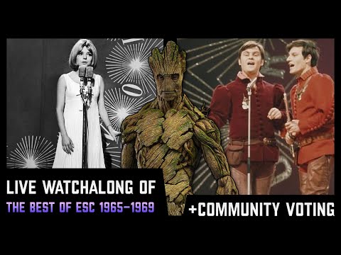 Live Watchalong of the Best of Eurovision 1965-1969