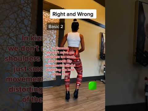 Kizomba Right and Wrong. Basic 2 & 3. #kizomba