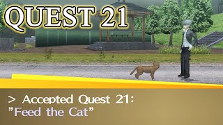 P4G QUEST 21 FEED THE CAT 8 FISHES (PERSONA 4 GOLDEN 2020 STEAM)