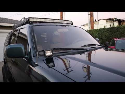 Budget Pod Light install on 3rd Gen 4runner