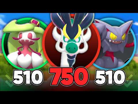 On CHOISIT nos POKÉMON à L'AVEUGLE grâce à LEURS STATISTIQUES DE BASE (sur Pokémon Champions)