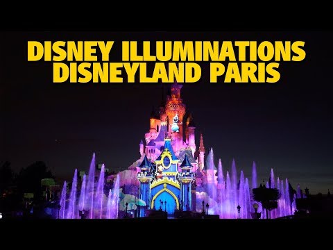 Disney Illuminations at Disneyland Park 4K | Disneyland Paris