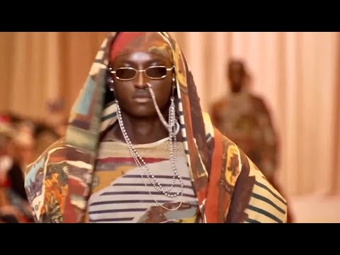 Fall / Winter 2022 Gaultier by Olivier Rousteing Haute Couture Runway Fashion Show Men