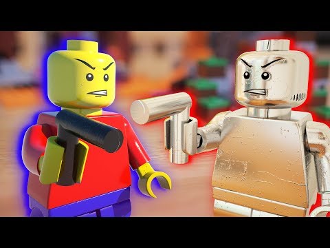 LEGO meets Minecraft 8 - Lego Wars Animation Movie!!! (Minecraft Animation)