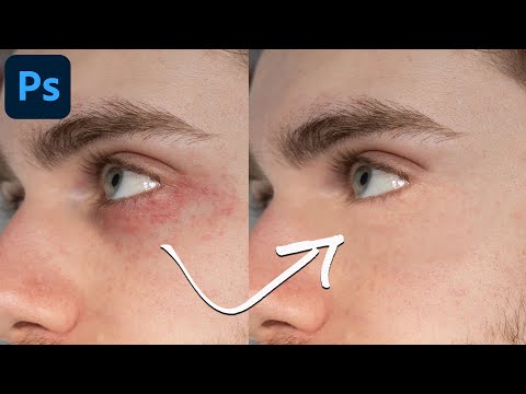 Clean Faces - Advanced Skin Retouching Technique #photoshop #shorts