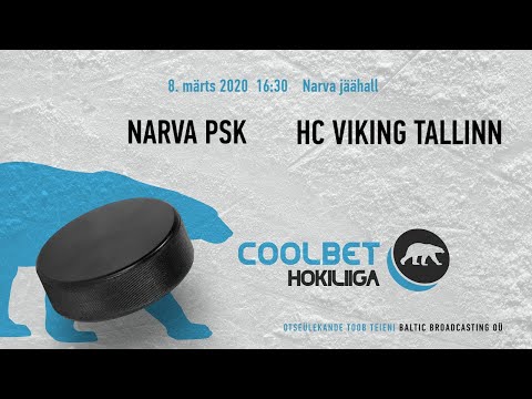 Narva PSK - HC Everest 08.03.2020 Coolbet Hokiliiga