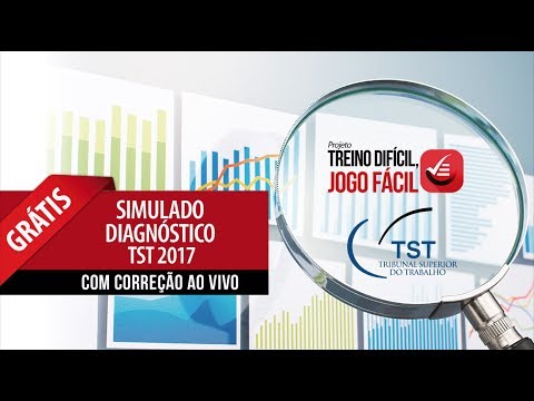 Concurso TST | Simulado inédito com correção ao vivo