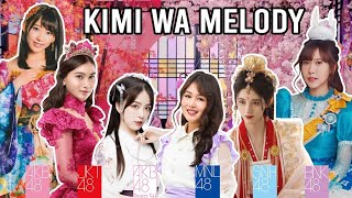Download lagu 【Kimi wa Melody 🎶】AKB48 | JKT48 | SNH48 | BNK48 | MNL48 | AKB48 Team SH mp3