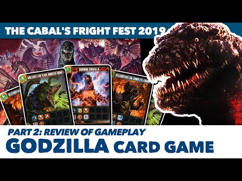 Godzilla Card Game Overview and Review by The Secret Cabal