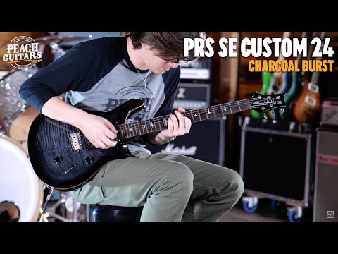 PRS SE Custom | Custom 24 - Charcoal Cherry Burst Bild 11
