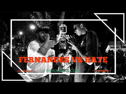 Fernandes vc Hate - 1 Fase - 37º Edição Batalha do Relógio 2018 - Taguatinga/DF