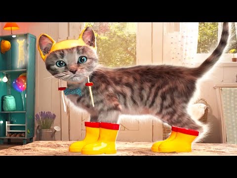 Fun Pet Care Kids Game - Little Kitten Adventures - Play Fun New Costume Dress-Up Party Gameplay