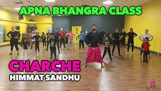 Charche | Himmat Sandhu | Apna Bhangra Class | Mukesh Choreograph