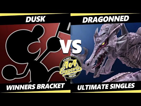 4o4 Smash Night 60 - Dusk (Game & Watch) Vs. Dragonned (Ridley) SSBU Ultimate Tournament