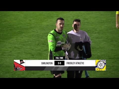 Darlington 3-0 Frickley Athletic - Evo-Stik Premier Division - 2015/16