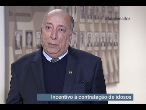 Pedro Chaves explica projeto de lei de incentivo à contratação de idosos