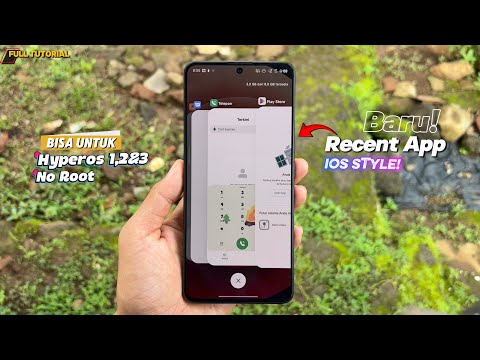 Tutorial on changing recent apps on Xiaomi iOS style🔥