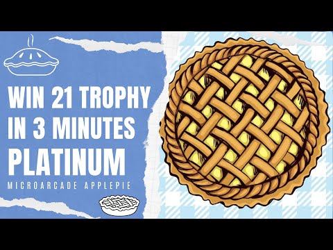 MICROARCADE APPLEPIE - %100 Walkthrough | Trophy Guide (21 Trophies / Platinum Trophy)