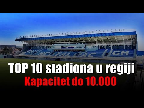TOP 10 najljepših stadiona u regiji s kapacitetom do 10.000 gledatelja | EX-YU Stadiums