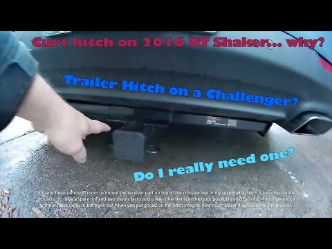 Challenger and Charger trailer hitch installation pro's and con's