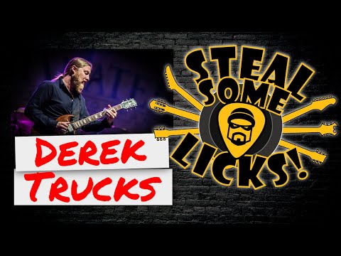 🎸 Derek Trucks' Powerful Pentatonic Guitar Licks | Steal Some Licks