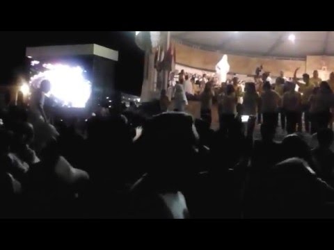 Last night of Medjugorje Youth Festival 2015