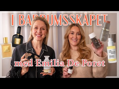 I BADRUMSSKÅPET MED EMILIA DE PORET