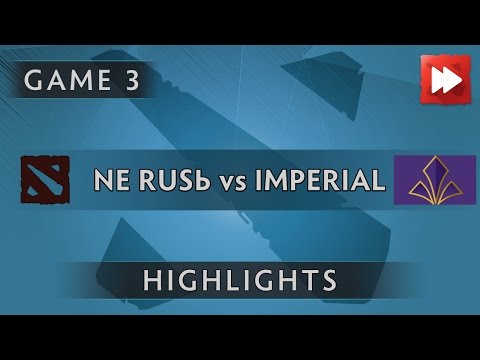 Ne RusЬ vs The Imperial [Game 3] World Electronic Sports Games International - Dota Highlights