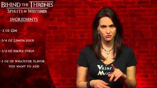 Game of Thrones Faceless Martini on Spirits of Westeros