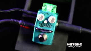 Video thumbnail for Hotone Skyline Series TREM Optical Tremolo Pedal | Quicklook by Sam Ash Music