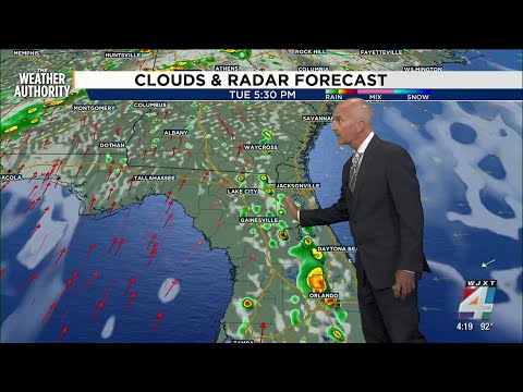 Showers, storms and shooting stars...