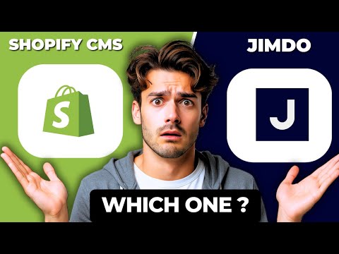 Shopify vs Jimdo Comparison | Best CMS for Your Online Store