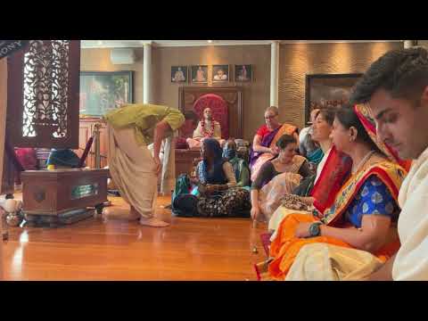 Initiation Ceremony by HH Radhanath Swami | Friday, October 14th, 2022