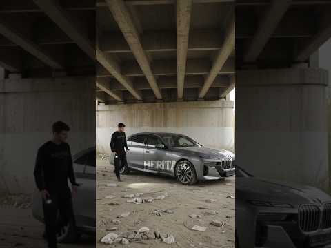 Thumbnail for 😱 I Found an Abandoned 2022 BMW 7 Series Under a Bridge…🔧 #shorts #shortsfeed #shortvideo #viral 9 by BMW, video, BMW 7 Series, Car, Vehicle, vide