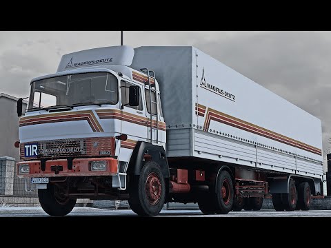 4K|ETS2 1.43 Promods 2.60 Magirus Deutz Ostrołęka (PL) - Mrągowo (PL)